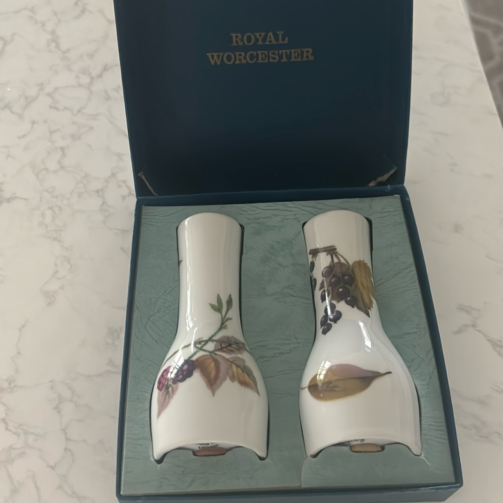 Royal Worcester Salt n Pepper